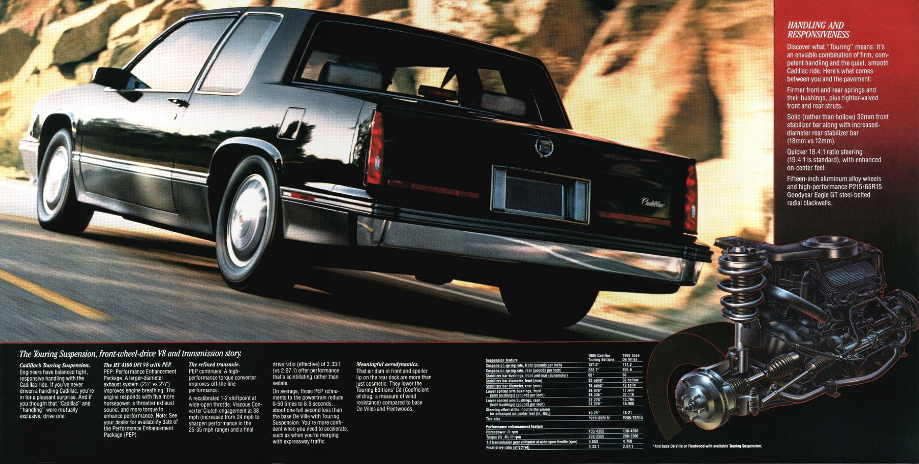 1986 Cadillac Brochure Page 9